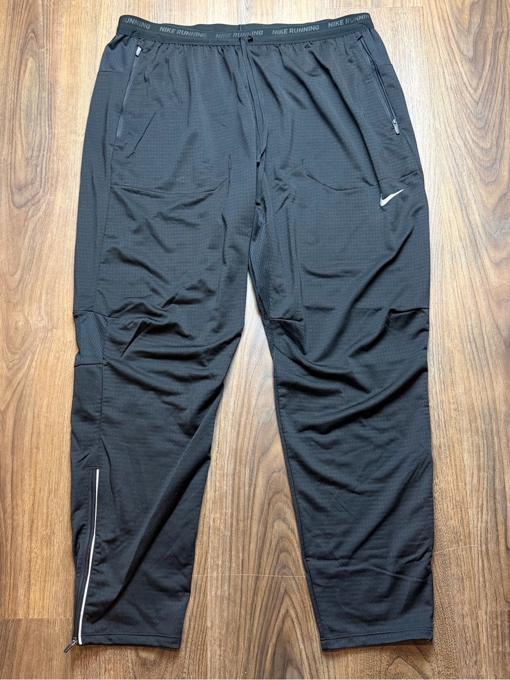 NEW Nike Dri-Fit Phenom Elite Black Tapered Running Joggers DQ4740-010 Men’s XL